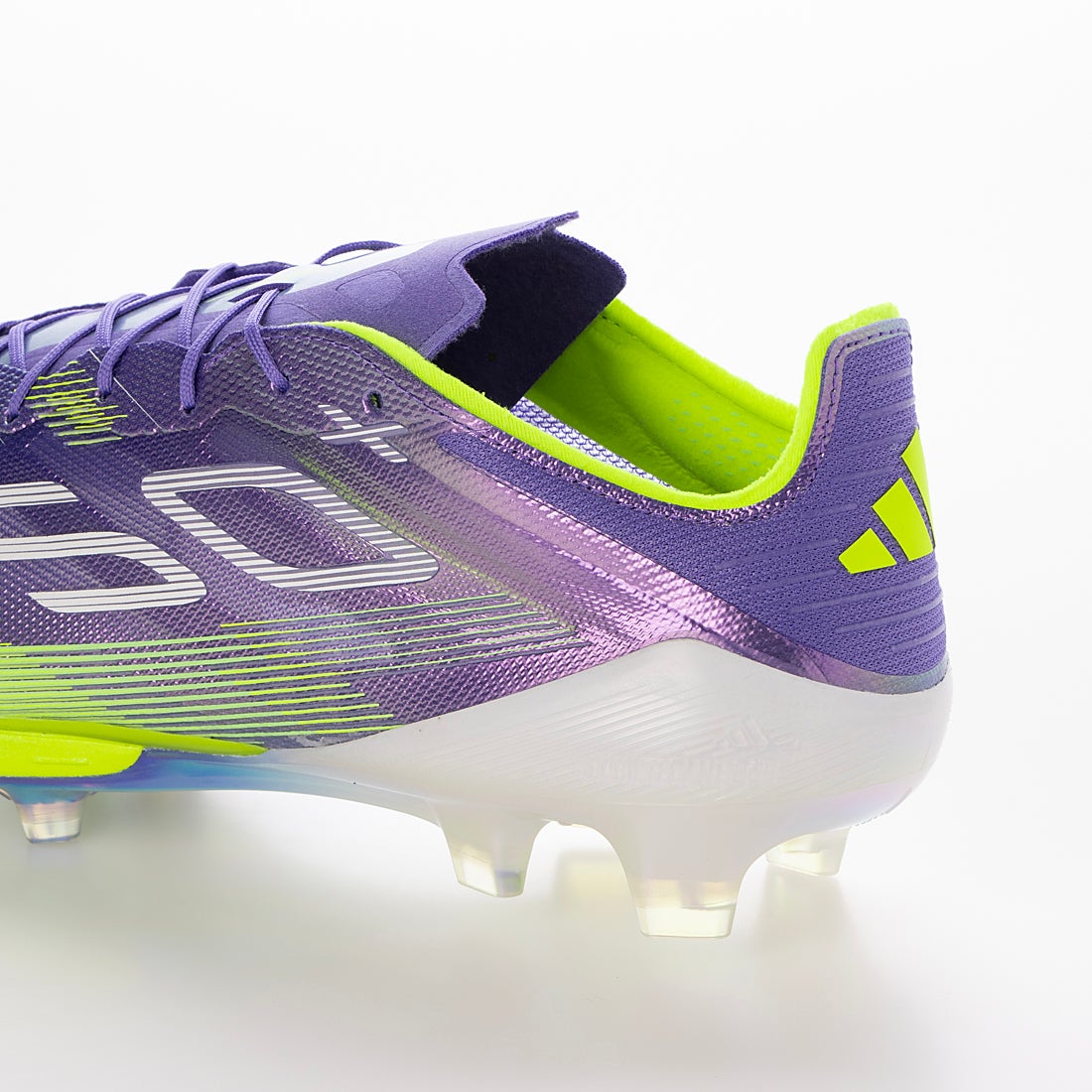adidas アディダス F50+ FG(パープル×ホワイト×イエロー) NSY52 JS3211