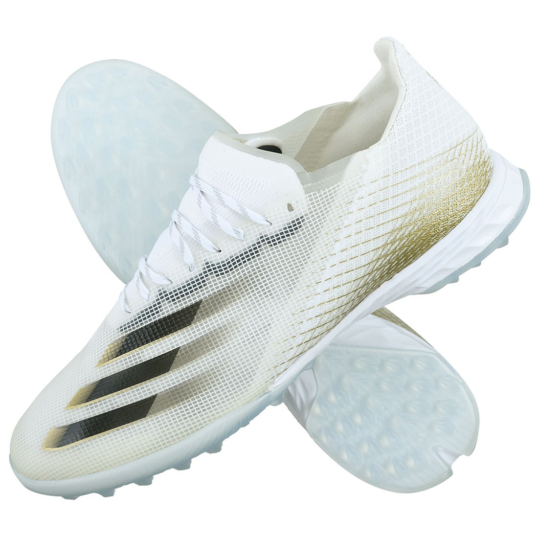 adidas アディダス エックス ゴースト.1 TF(ホワイト×ゴールド) EG8173