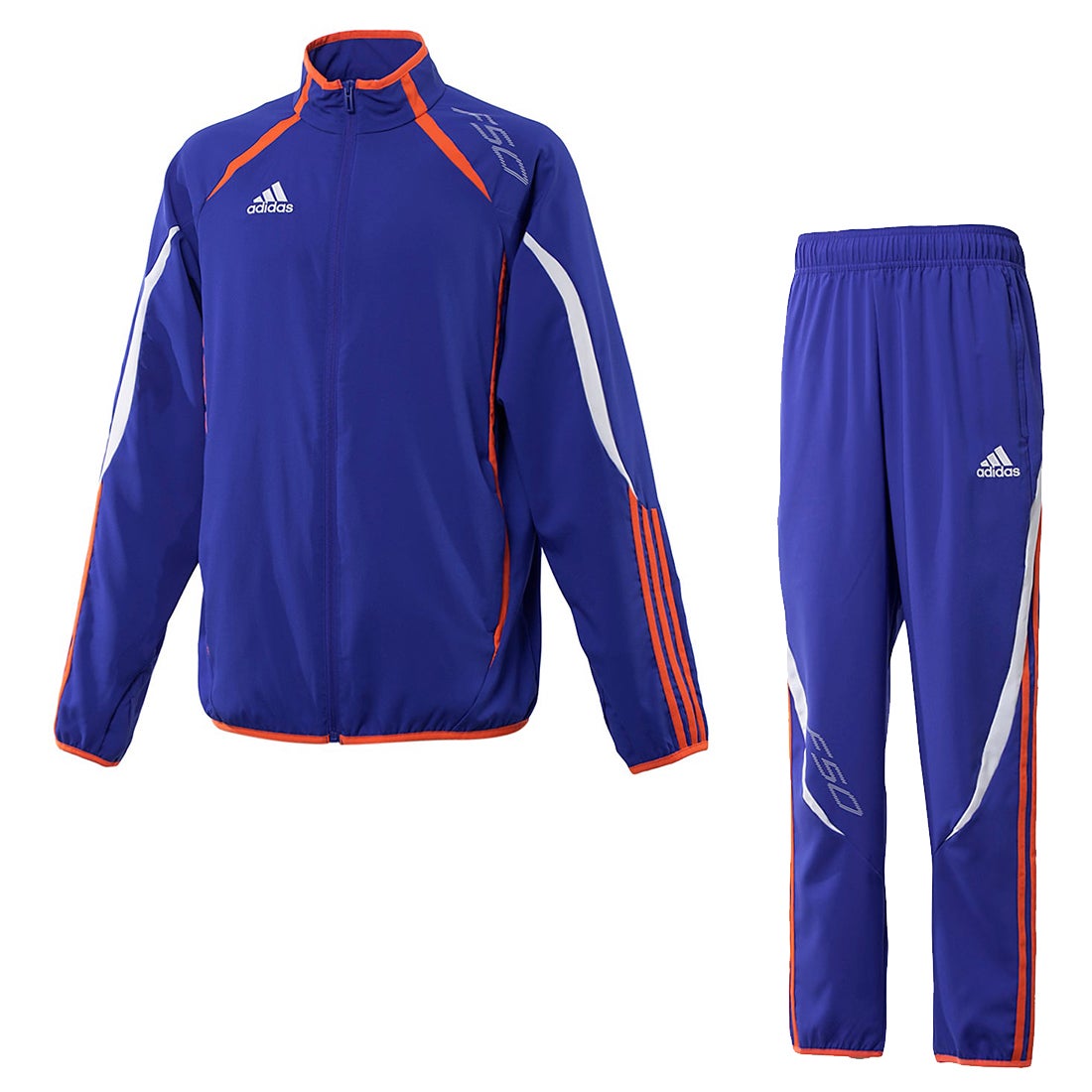 adidas アディダス F50 ウーブンジャケット&ウーブンパンツ(ブルー