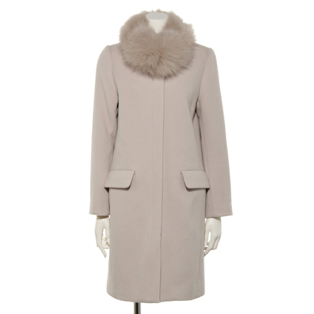 Apuweiser-riche フードファー付5wayコート （モカ） -ファッション