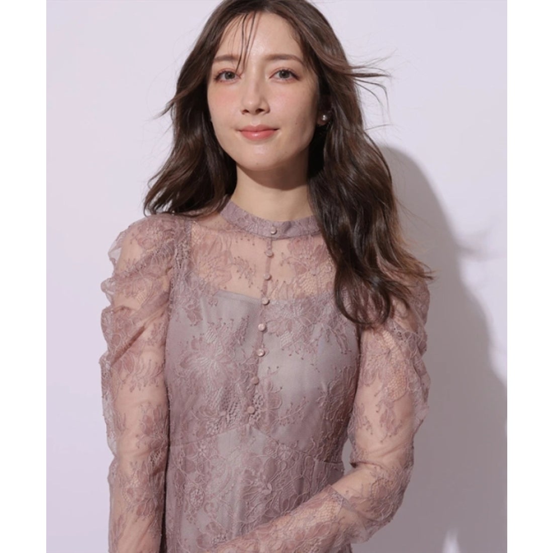 アプワイザー・リッシェ Apuweiser-riche マーメイドレースワンピース