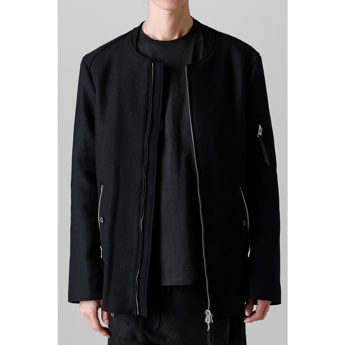 アスキー ASKyy SIGNATURE BOMBER JACKET （Black） -FASCINATE