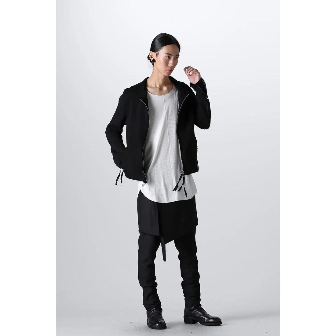 アスキー ASKyy Convertible Knit Riders （Black） -FASCINATE