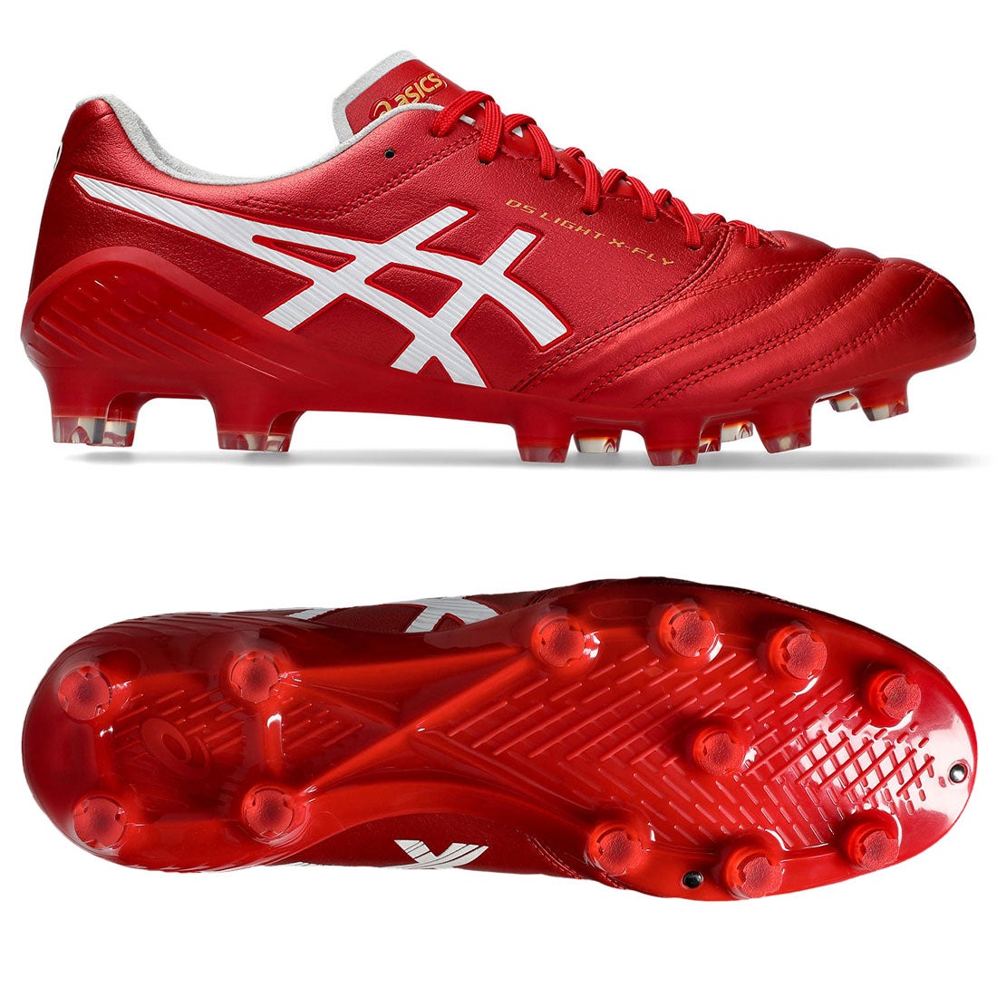 ASICS アシックス DS LIGHT X-FLY 5(レッド×ホワイト) 1101A047 601