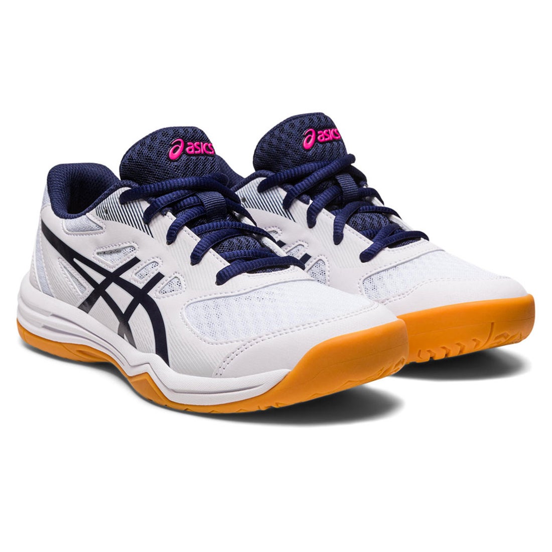 アシックス ASICS UPCOURT 5 GS （ホワイト/ピーコート) 1074A039 103