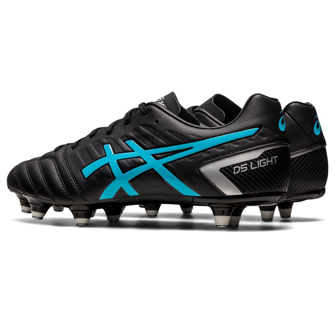 ASICS アシックス DS LIGHT GAIN ST(ブラック×ブルー) 1101A041 002