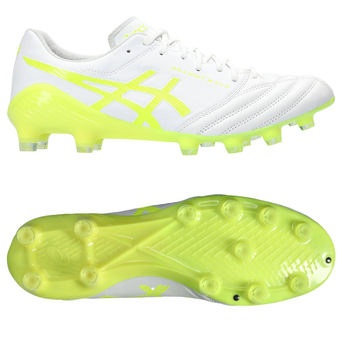 ASICS アシックス DS LIGHT X-FLY 5(ホワイト×イエロー) 1101A047 101