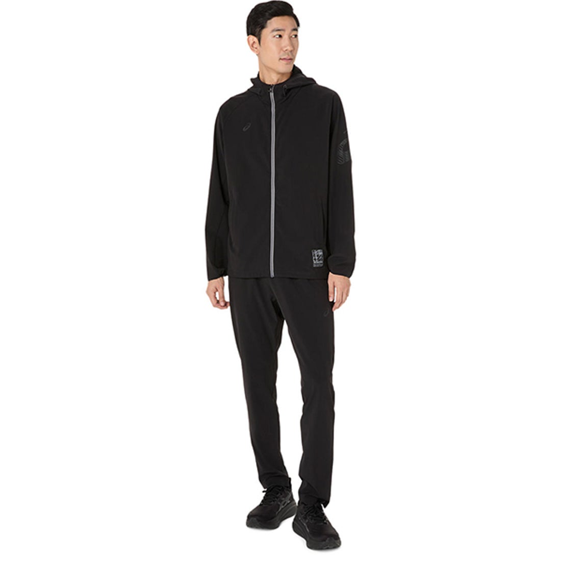 ASICS アシックス はっ水ストレッチウーブンパンツ(ブラック) 2031F168