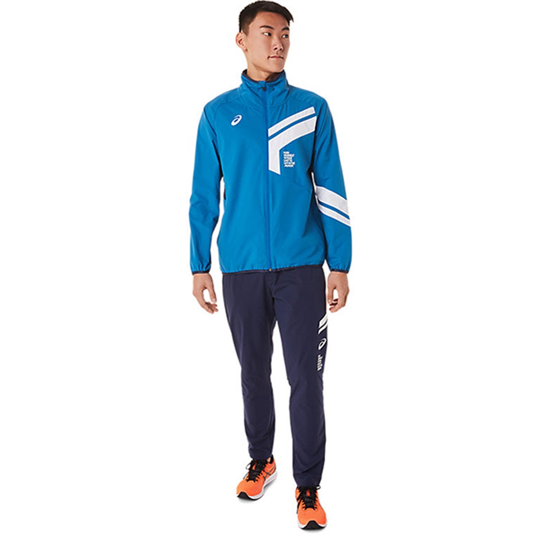 ASICS アシックス LIMOストレッチクロスジャケット(ブルー) 2031C879