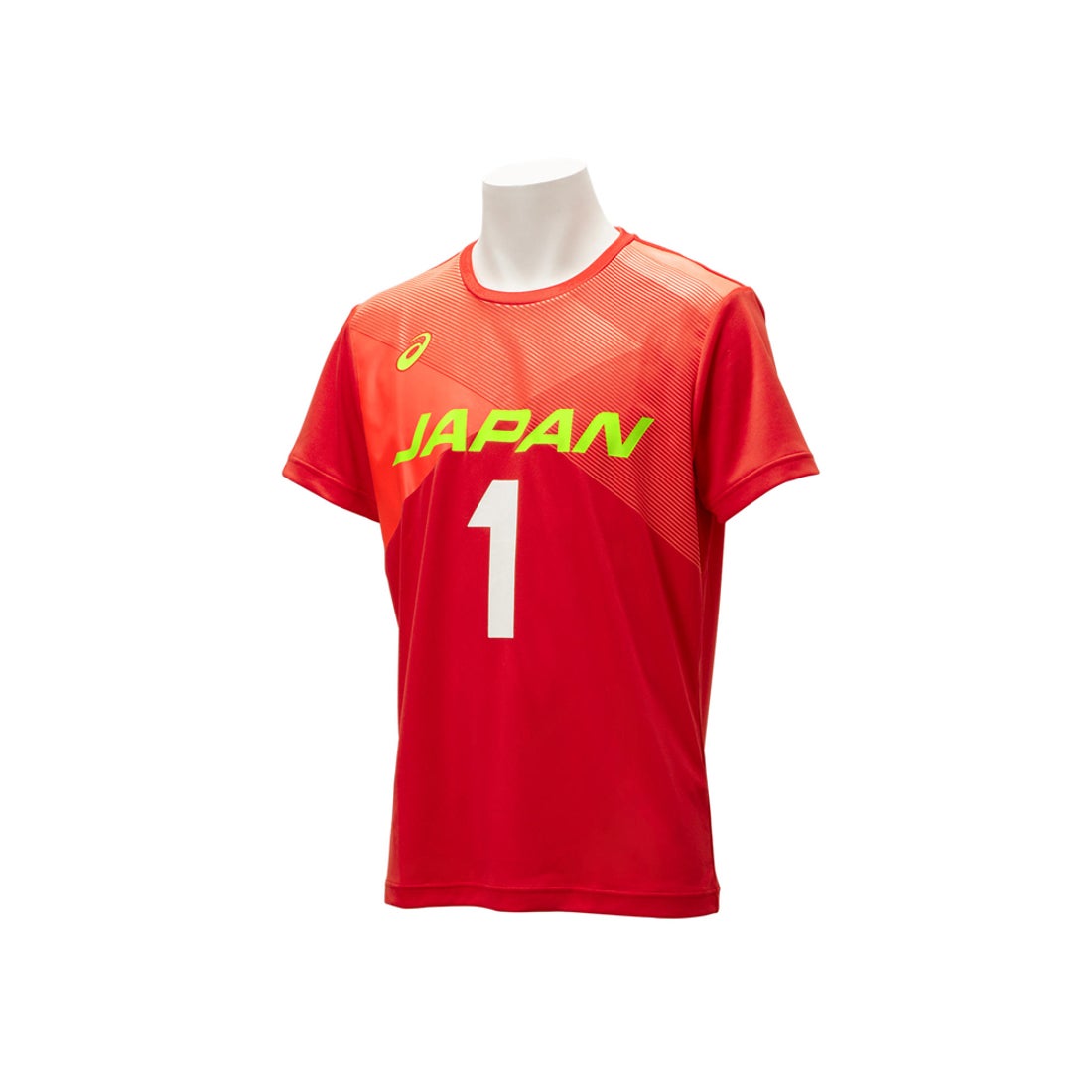 ASICS バレーボール男子日本代表番号応援Tシャツ #1.西田有志 2053A150