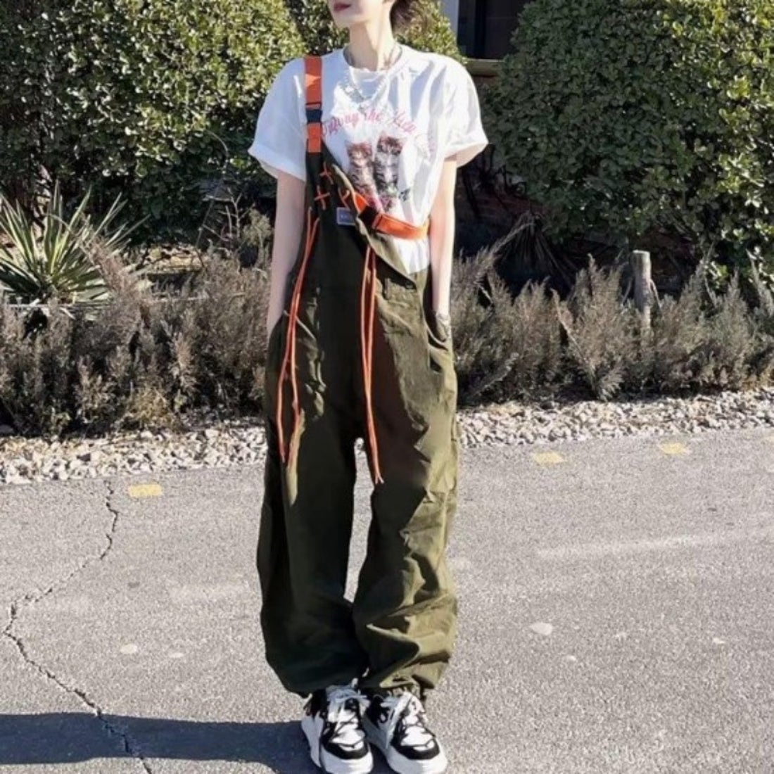 ベルシー Belle Cie サロペット オーバーオール レディース ストリート