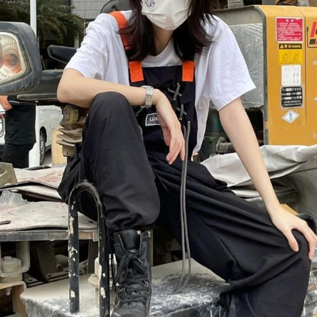 ベルシー Belle Cie サロペット オーバーオール レディース ストリート