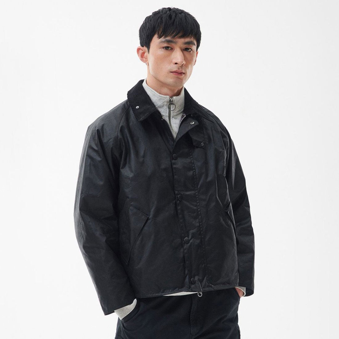 バブアー Barbour トランスポート ワックス ショート ジャケット