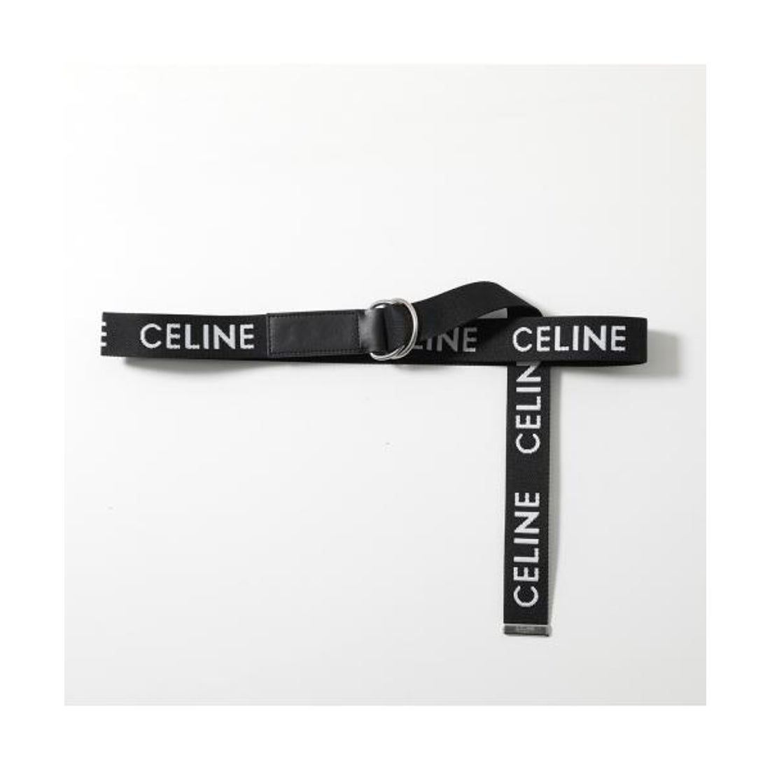 セリーヌ CELINE CELINE ベルト Medium 45AVS2AEO ロゴ ダブルリング