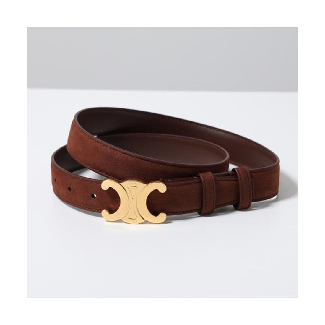 パ*ス様 CELINE ダークブラウン レザー ベルト パ*ス様 CELINE ダーク