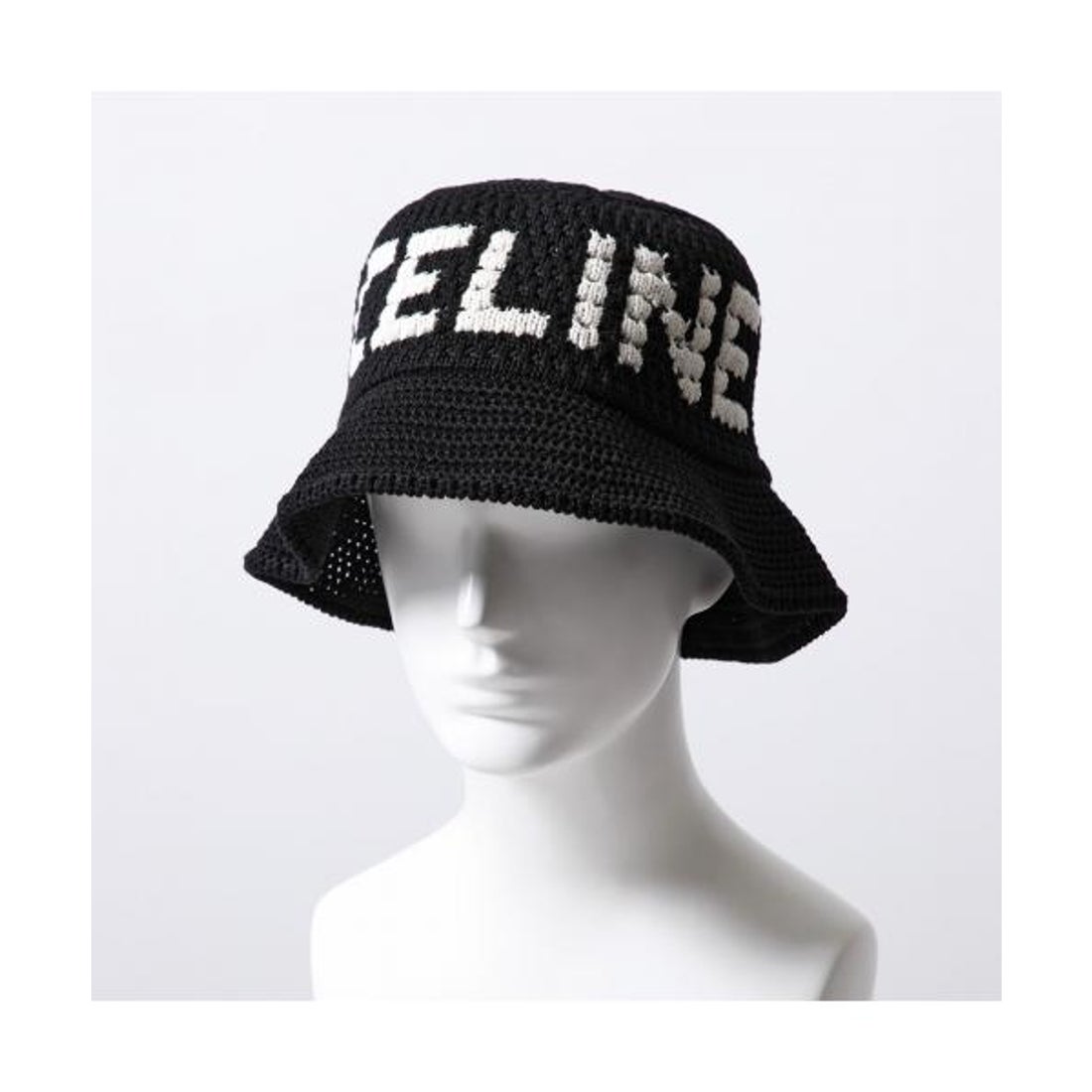 セリーヌ CELINE CELINE バケットハット 2AE5S817X クロシェ ニット帽