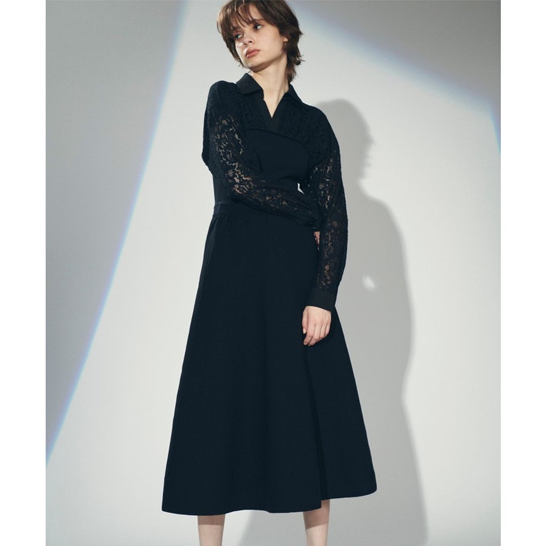 グレースコンチネンタル GRACE CONTINENTAL レースレイヤードニット