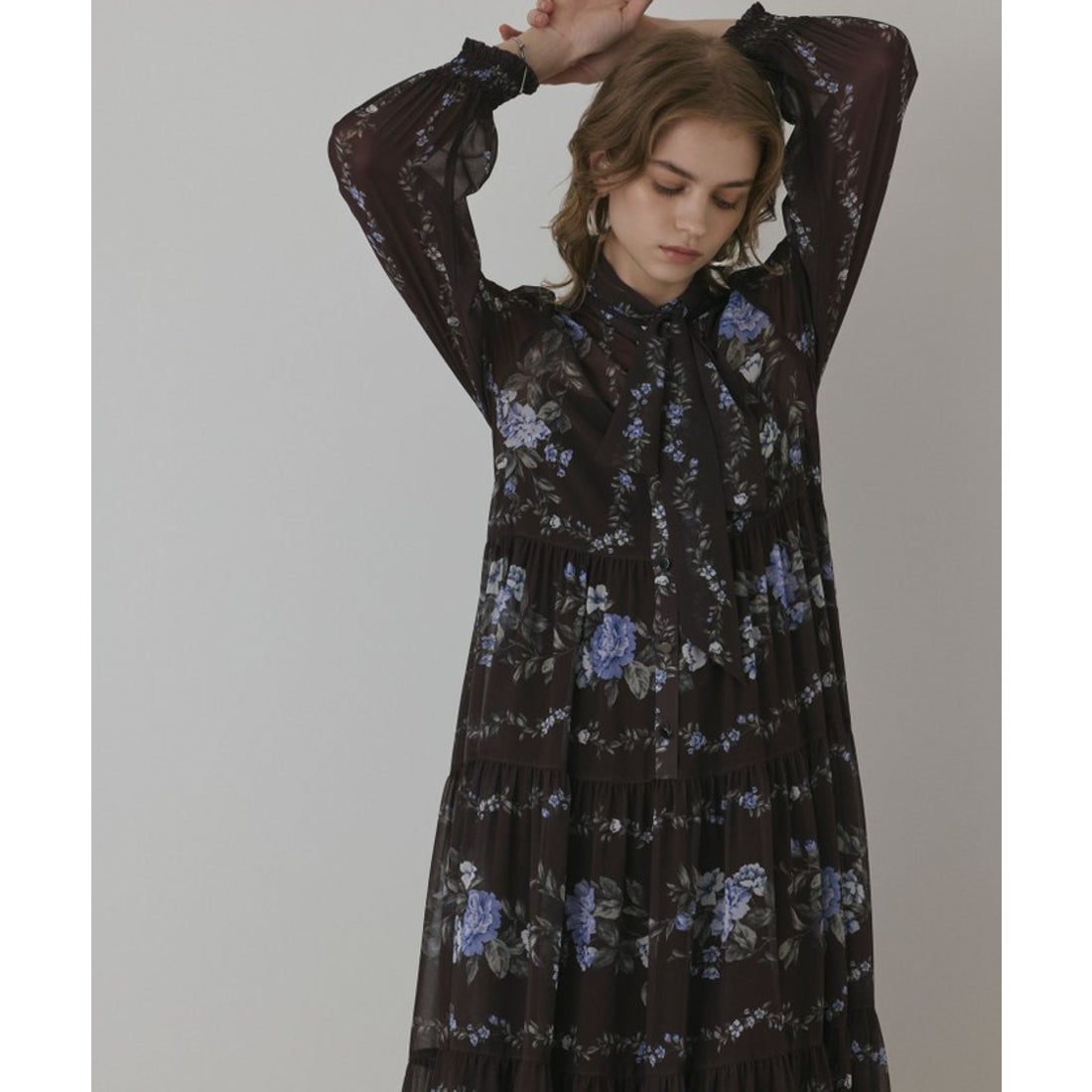 グレースコンチネンタル GRACE CONTINENTAL フラワープリント