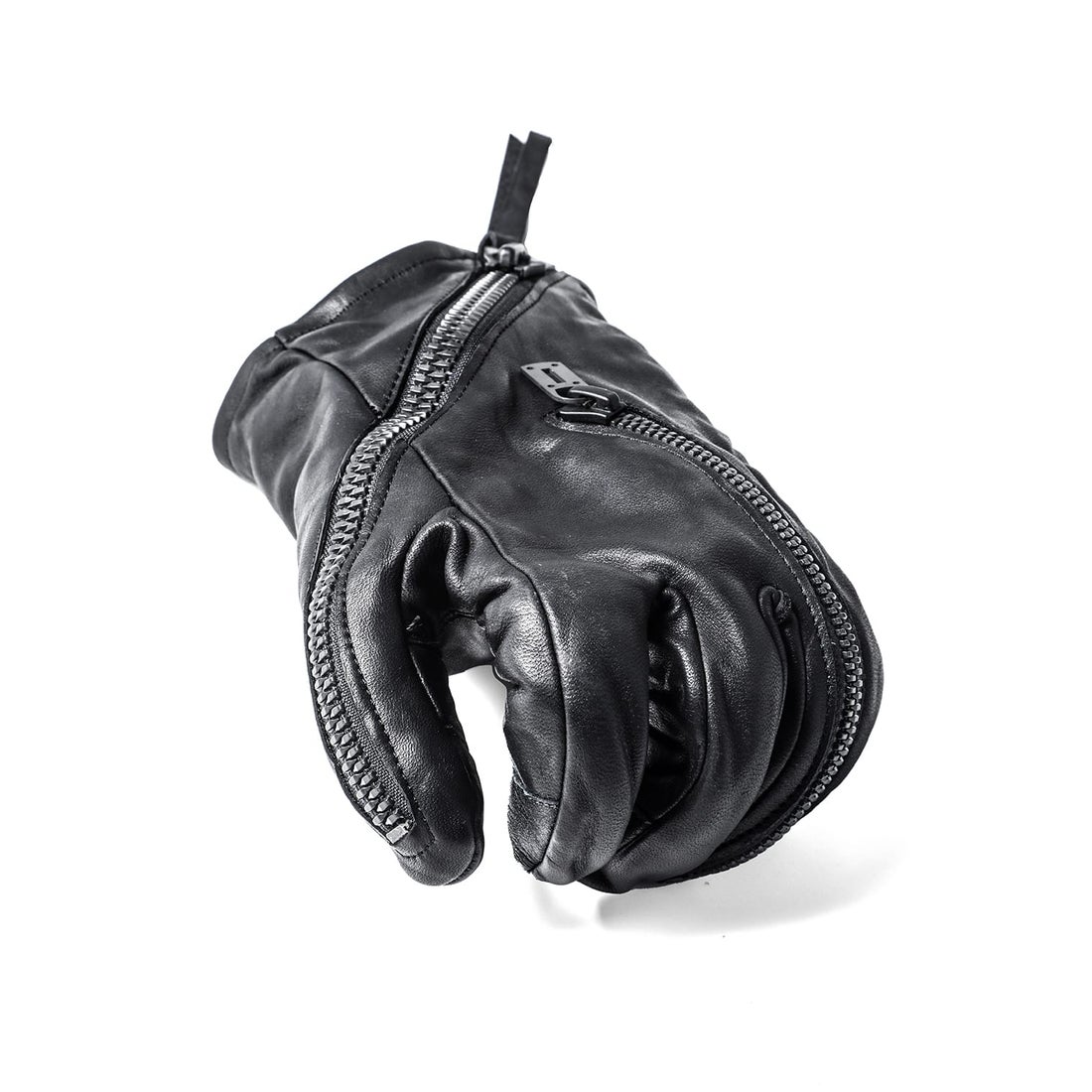 ディーハイゲン D.HYGEN Hose Leather Twist W Zip Gloves （Black
