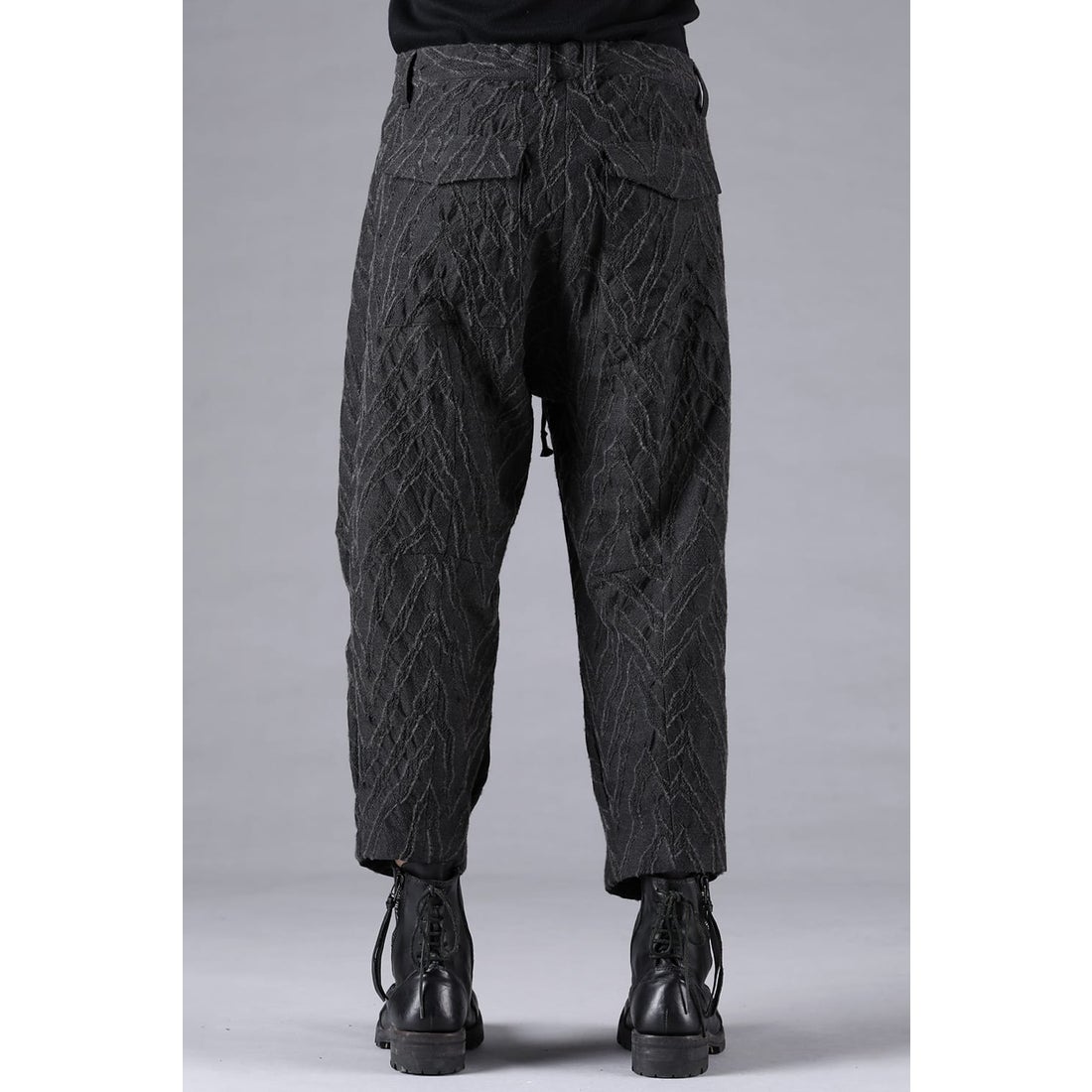 ディーハイゲン D.HYGEN Modified Herringbone Jacquard Tuck Wide