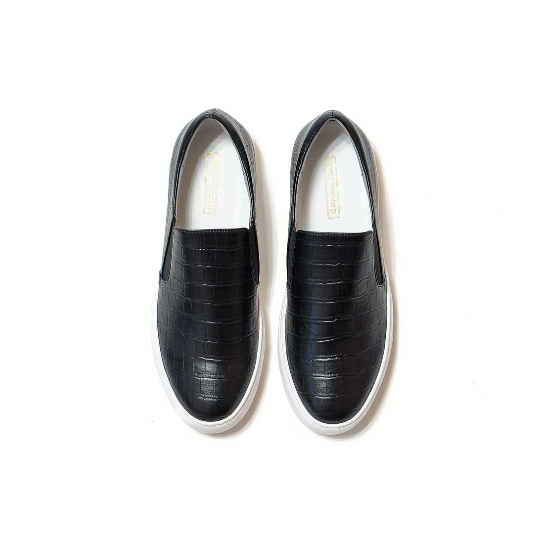 ダニエラアンドジェマ Daniella & GEMMA 【レイン対応】クロコ型押し