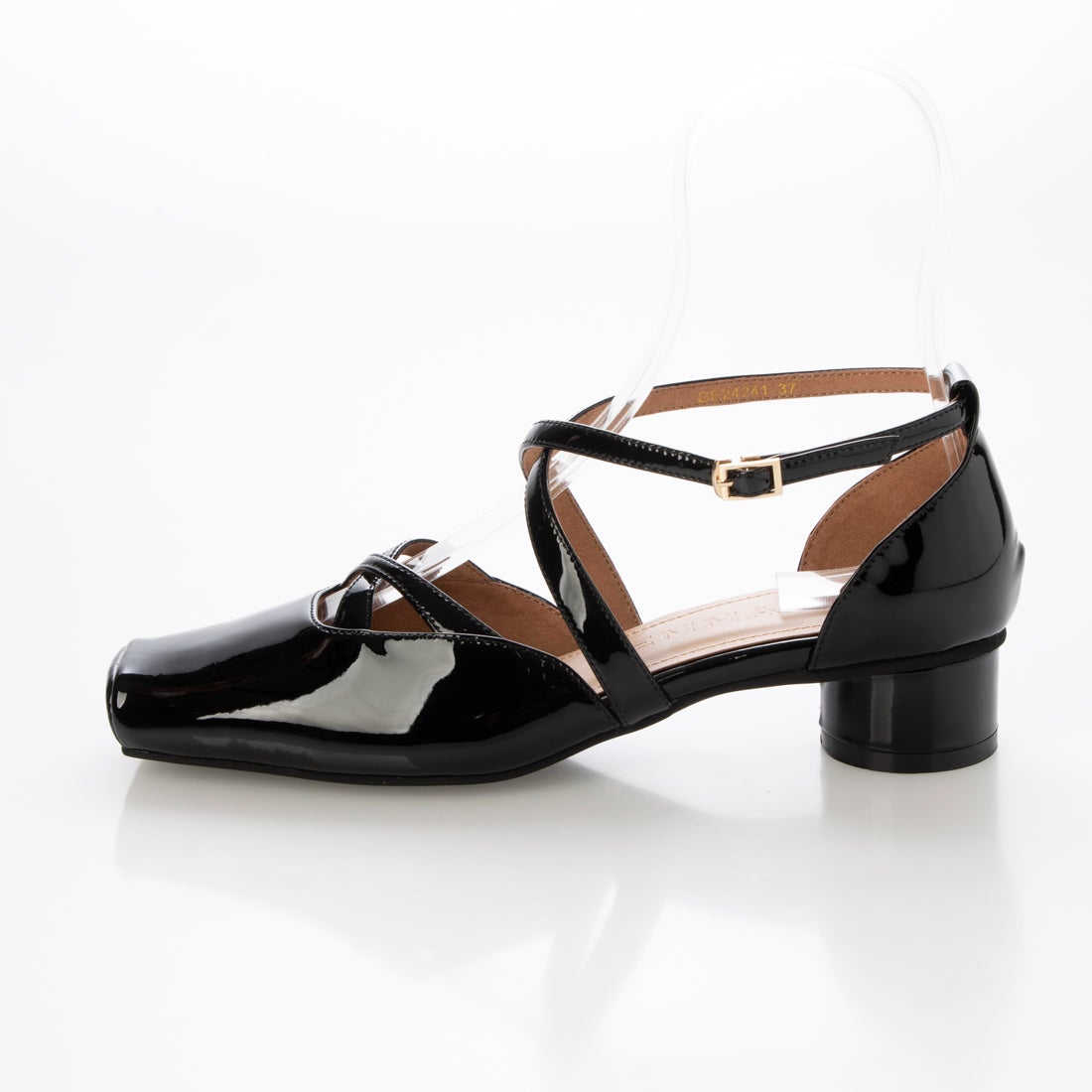 ダニエラアンドジェマ Daniella & GEMMA スクエアトゥクロスストラップ