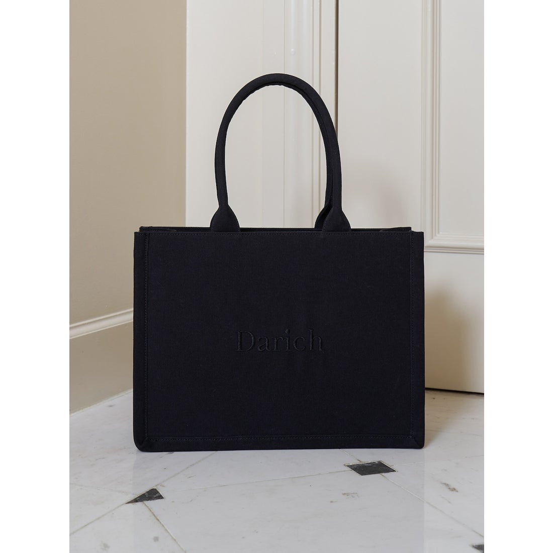ダーリッチ Darich ロゴトートバッグ （ブラック） - ファッション通販