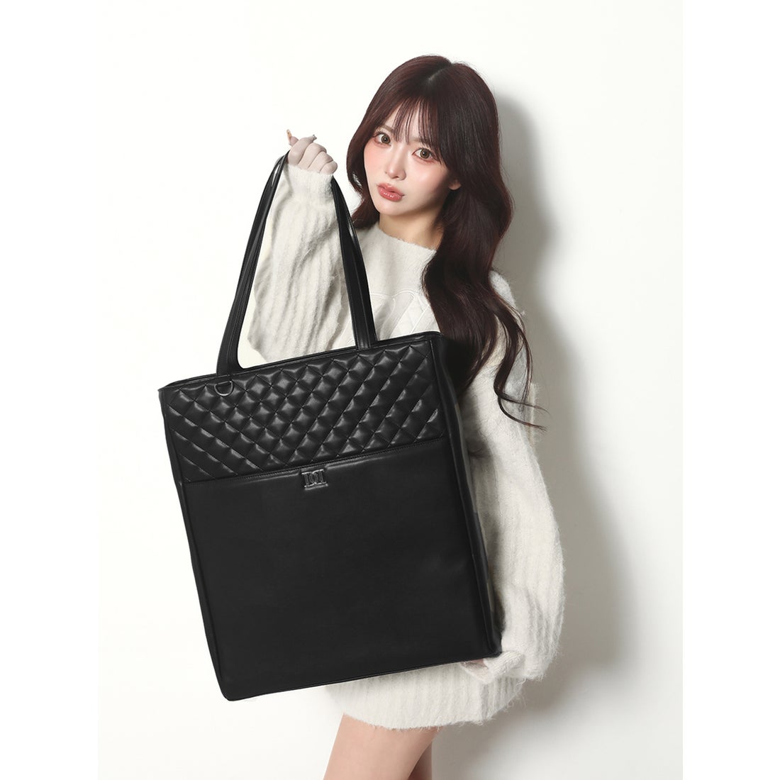 ダーリッチ Darich DDキルティングマルチトートバッグ （ブラック