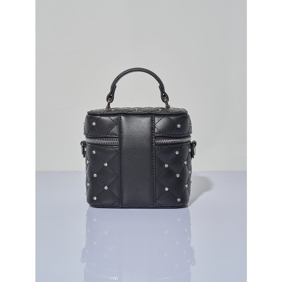 ダーリッチ Darich キルティングビジュースクエアミニバッグ