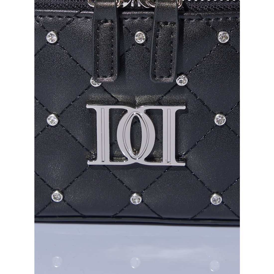 ダーリッチ Darich キルティングビジュースクエアミニバッグ