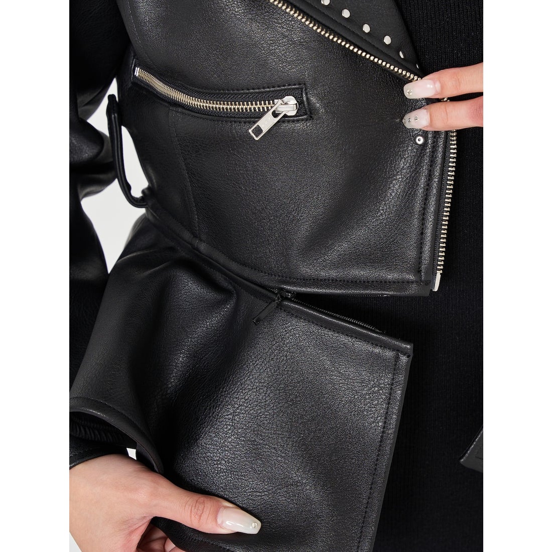 ダーリッチ Darich フレアライダースジャケット （ブラック） -靴