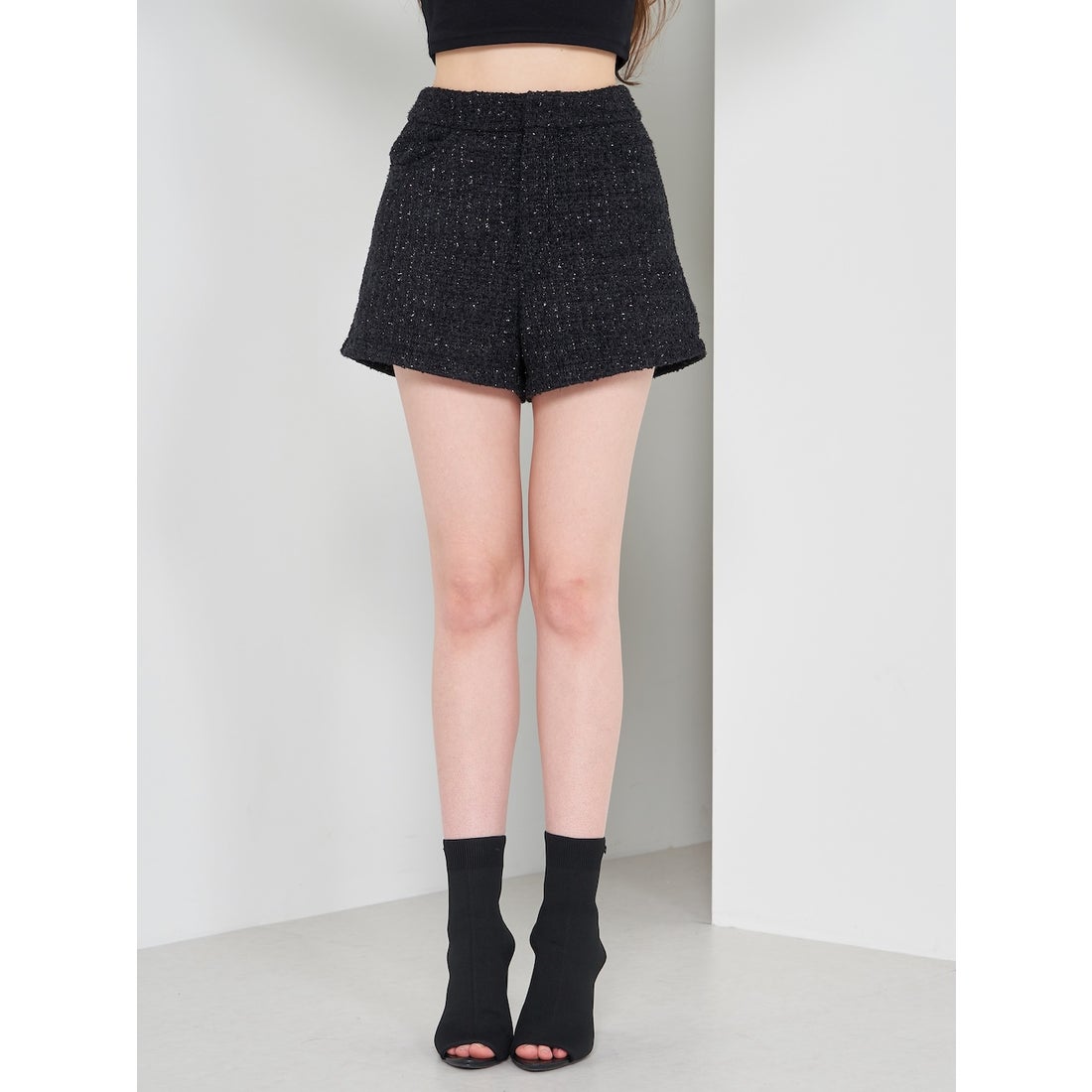 ダーリッチ Darich サマーツイードコンパクトショートパンツ