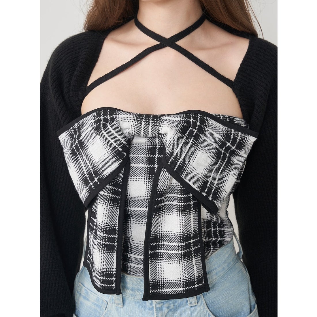 ダーリッチ Darich ビッグリボンアンサンブル （ブラウン