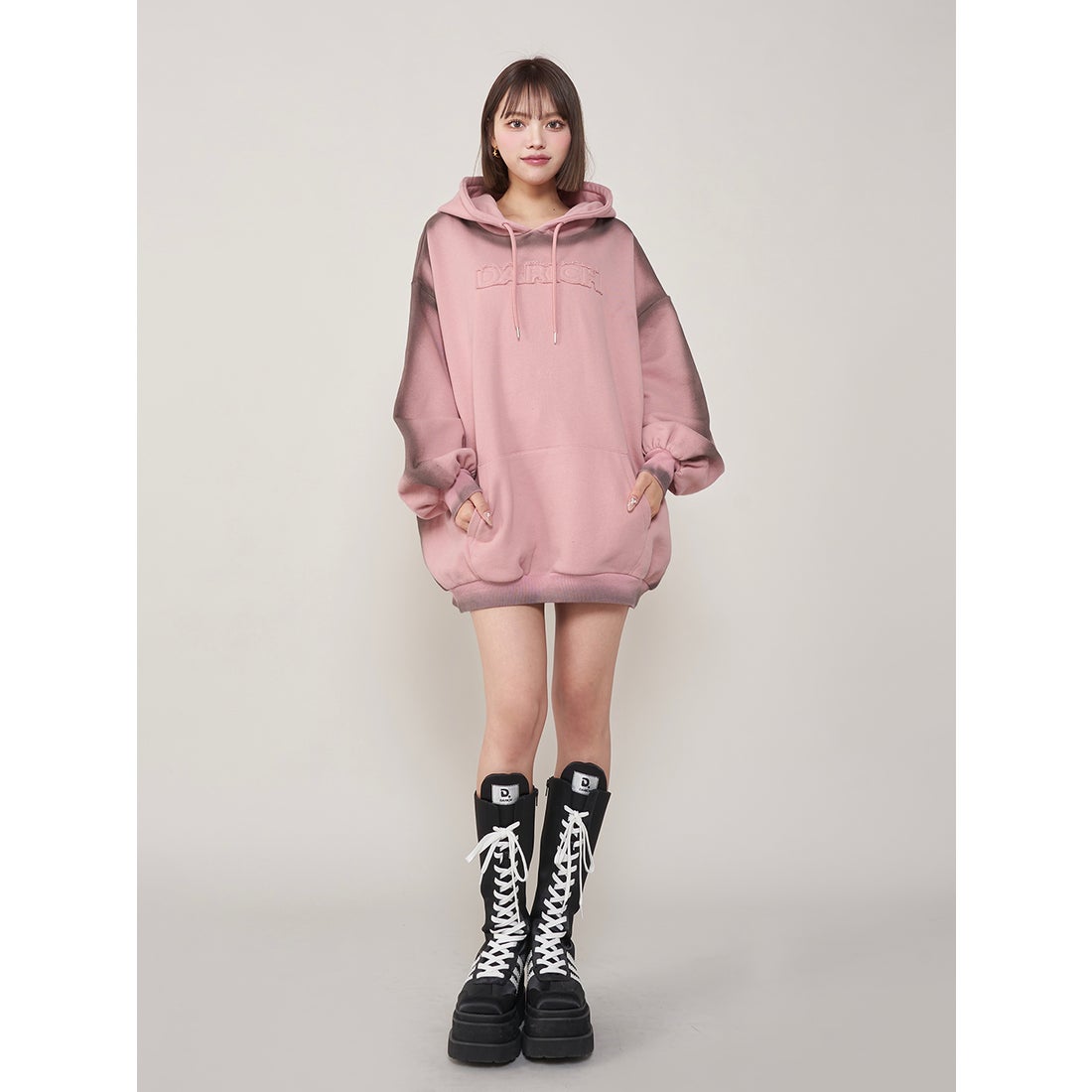 即日発送✨ ダーリッチ スプレーレースアップフーディ レッグ