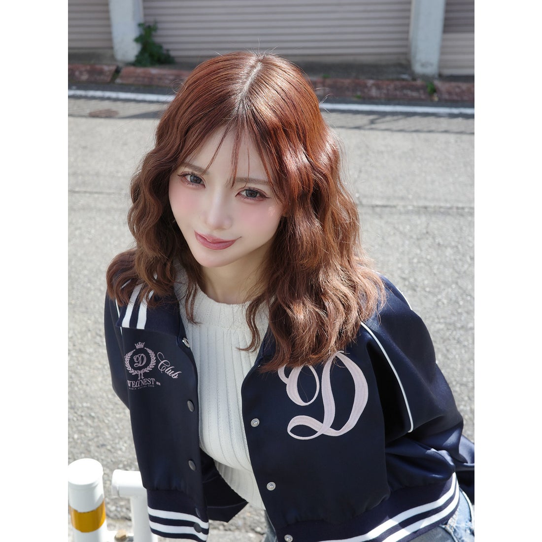 ダーリッチ Darich Darich Clubスカジャン （ネイビー