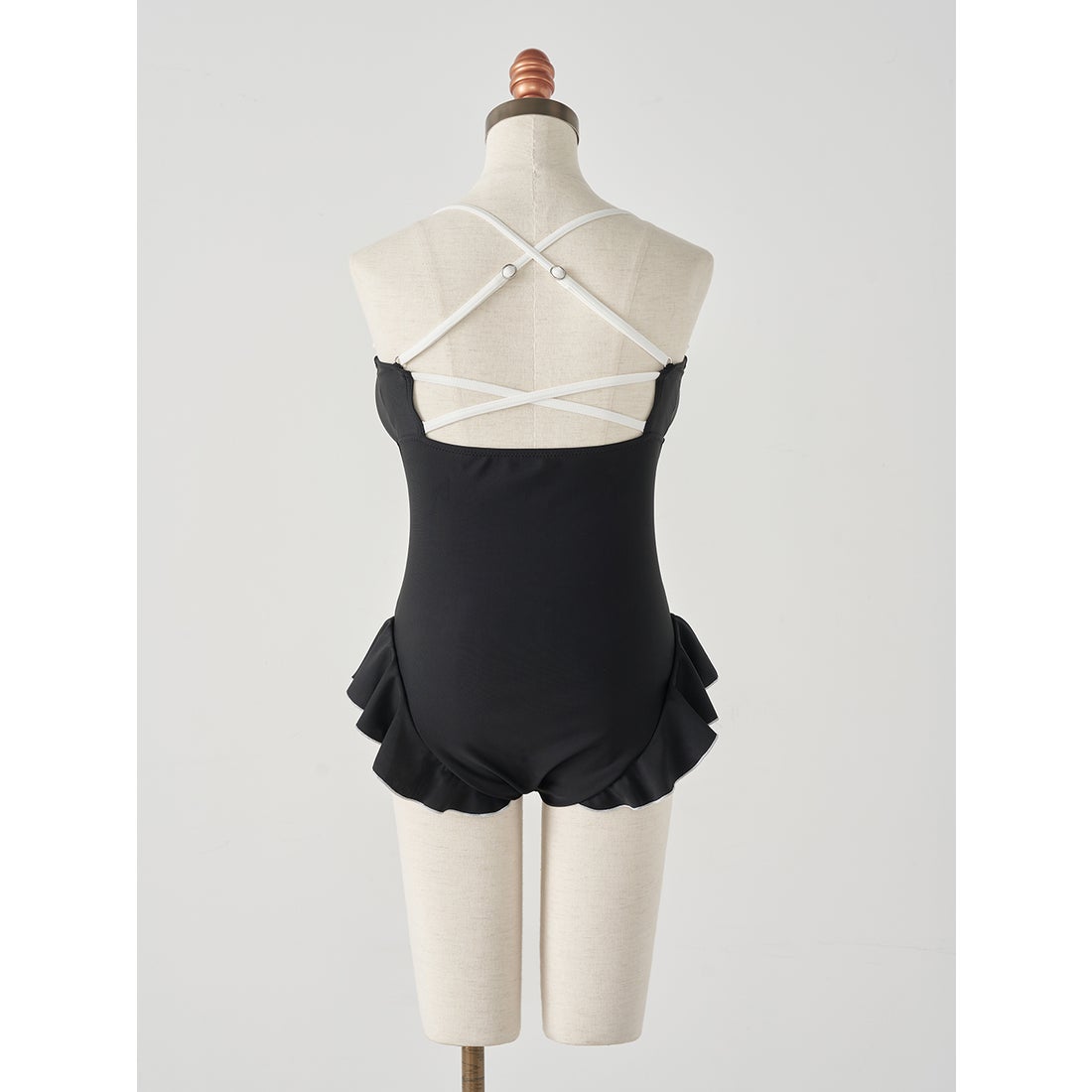 ダーリッチ Darich リボンデザインペプラムワンピースビキニ【返品不可