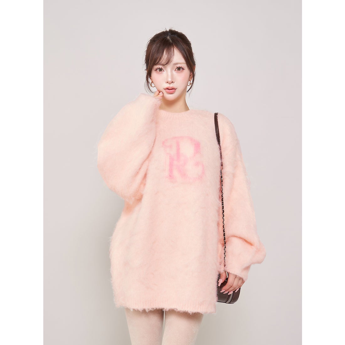 ダーリッチ Darich DRニットプルオーバー （ピンク） - ファッション