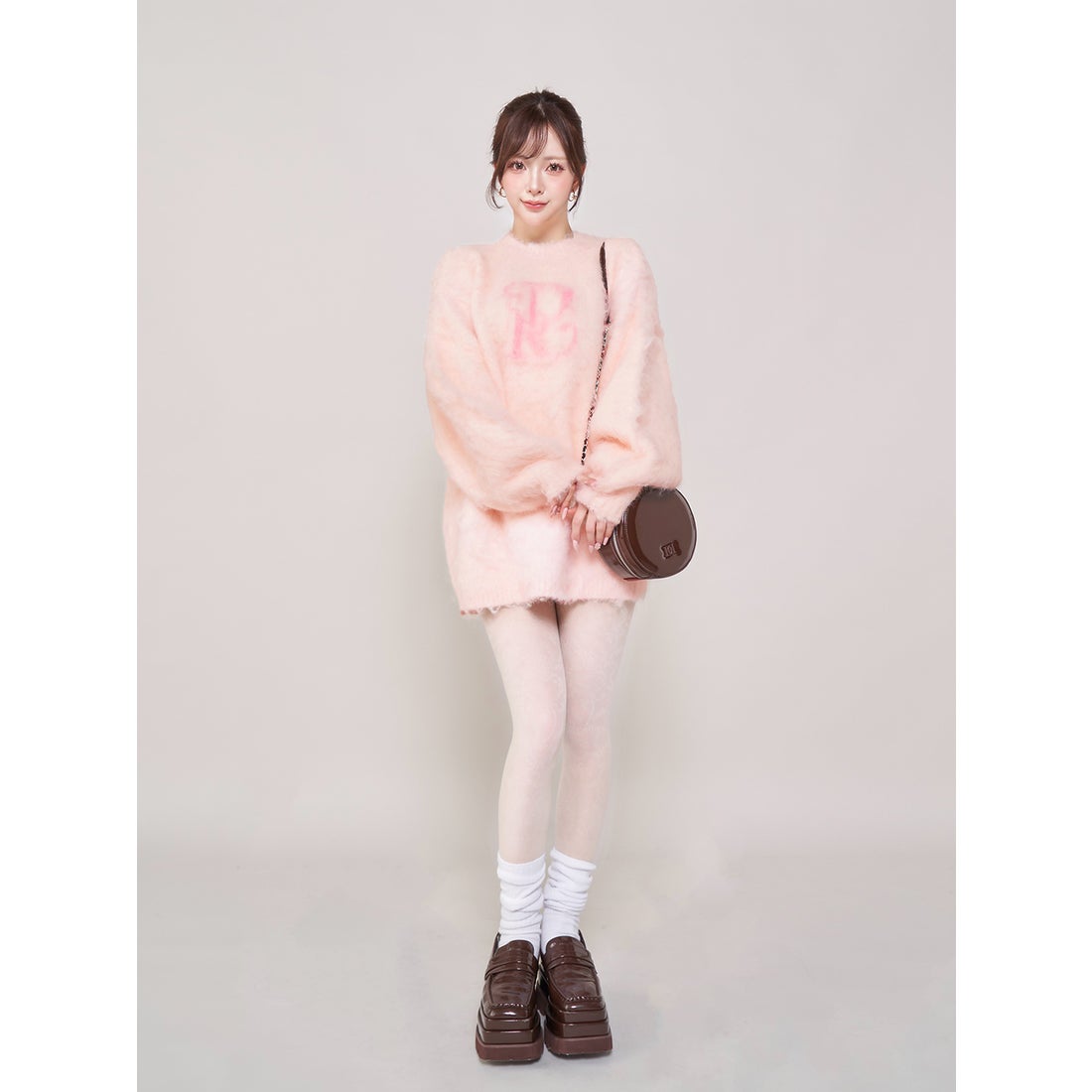 ダーリッチ Darich DRニットプルオーバー （ピンク） - ファッション