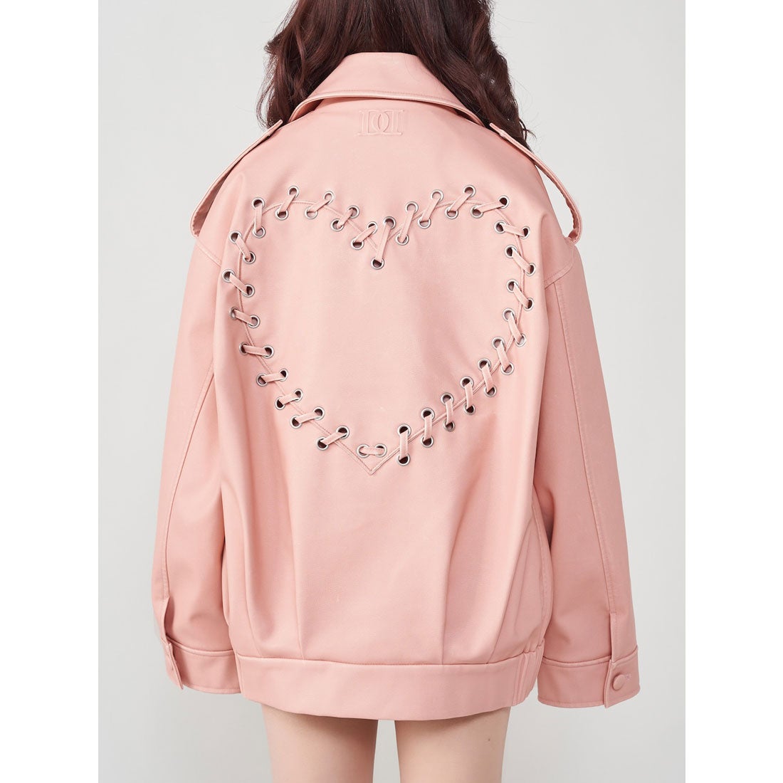 ダーリッチ Darich ハートシェイカーレザージャケット （ピンク
