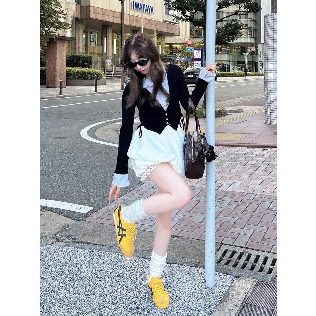 ダーリッチ Darich ボリュームバルーンミニスカート （ホワイト