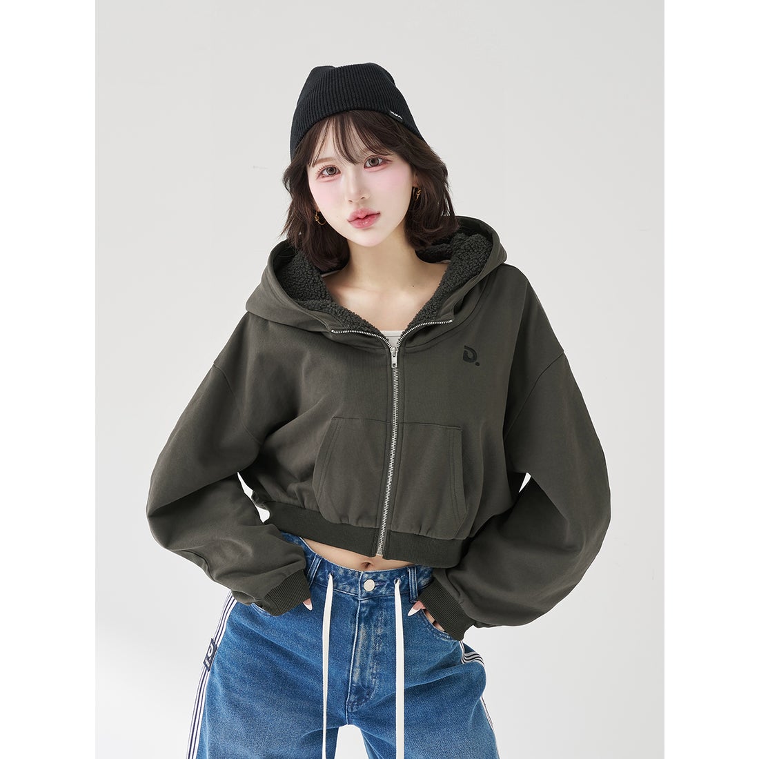 ダーリッチ Darich ユーズドルックスウェットパーカー （ボルドー