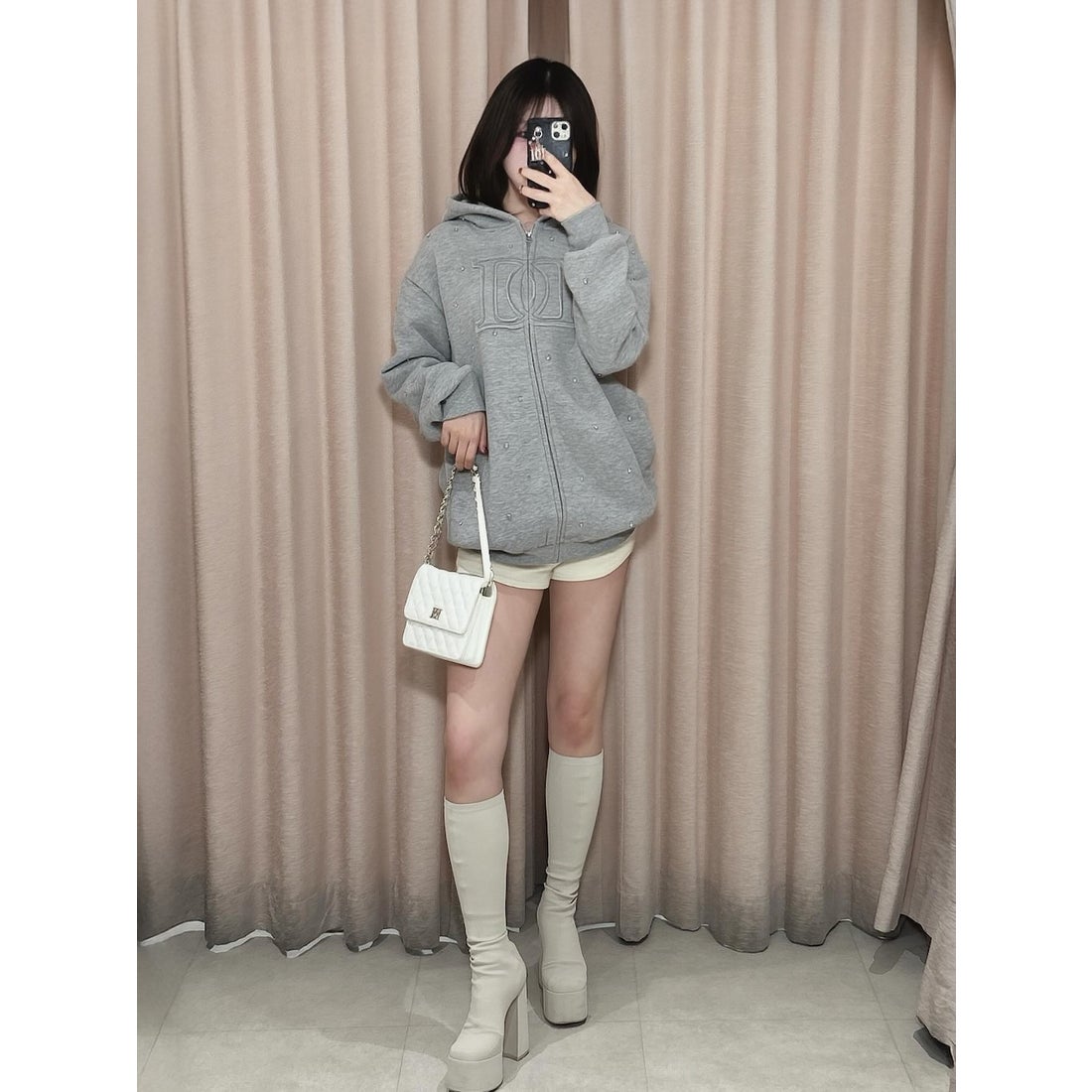 ダーリッチ Darich DDロゴキルティングトラベルセット （ホワイト