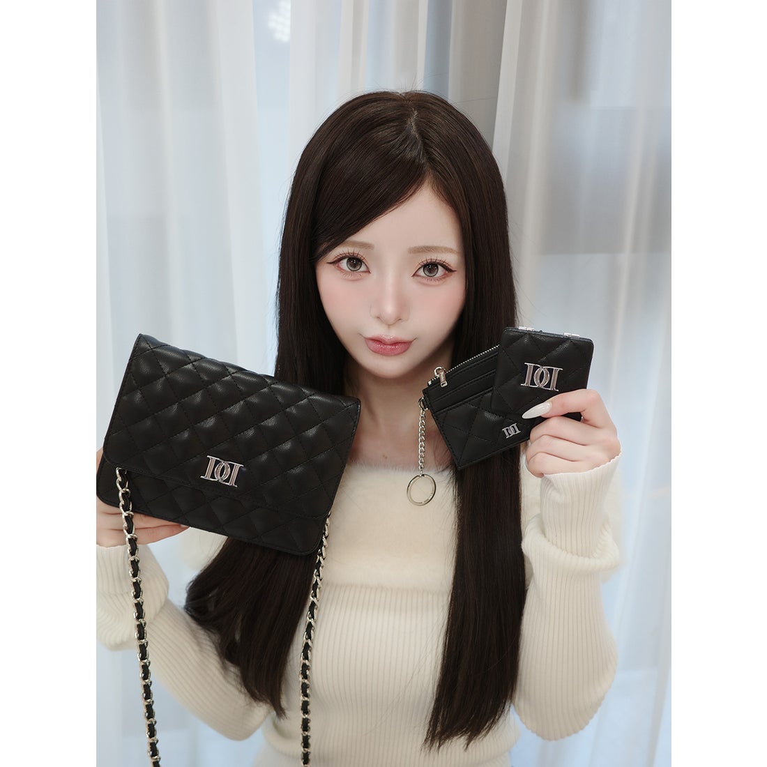 ダーリッチ Darich DDロゴキルティングトラベルセット （ブラック