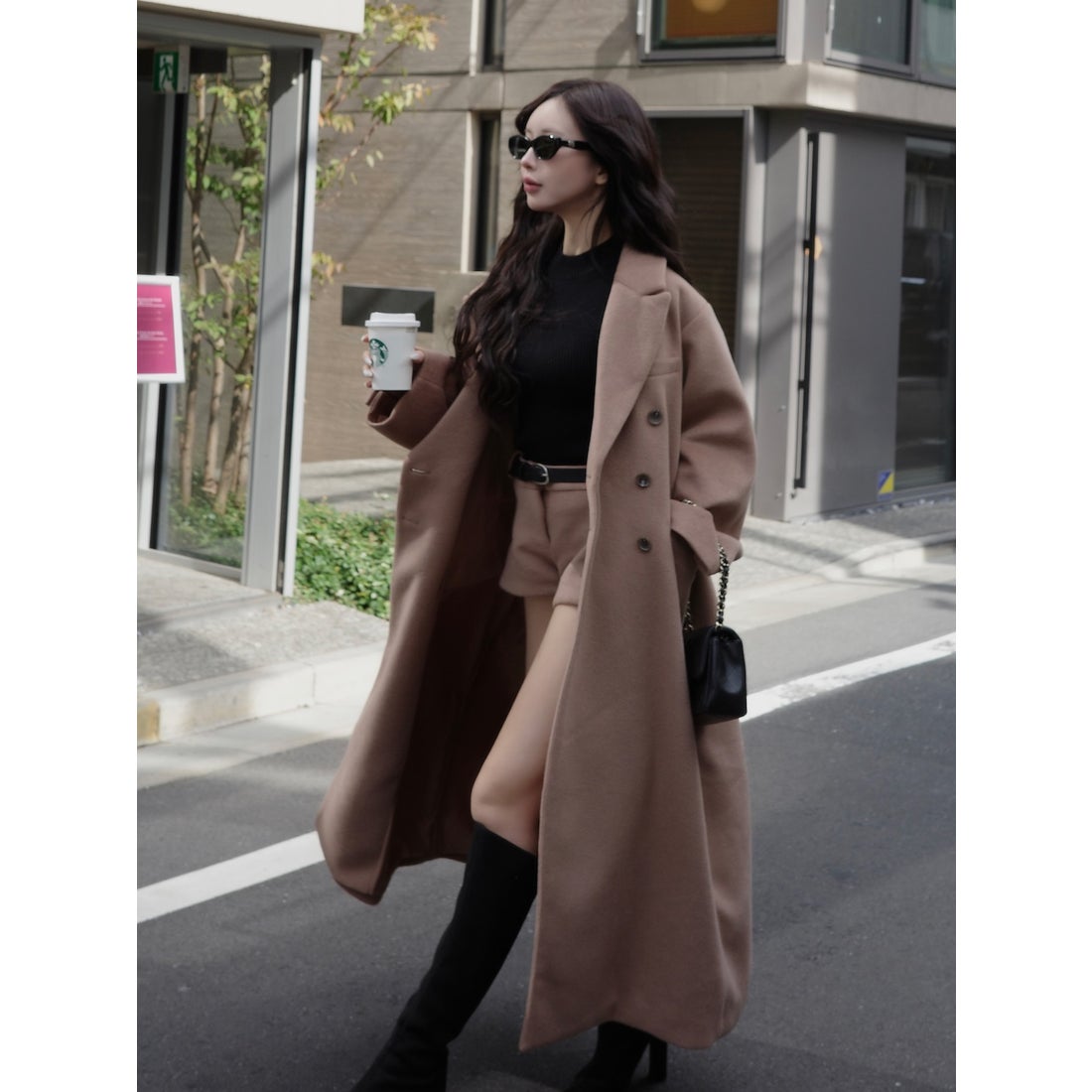 ダーリッチ Darich メルトンミドルショートパンツ （キャメル