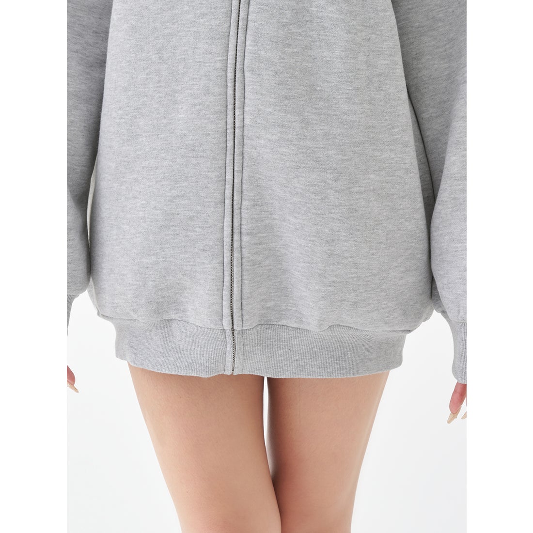 ダーリッチ Darich アップリケDDロゴパーカー （グレー