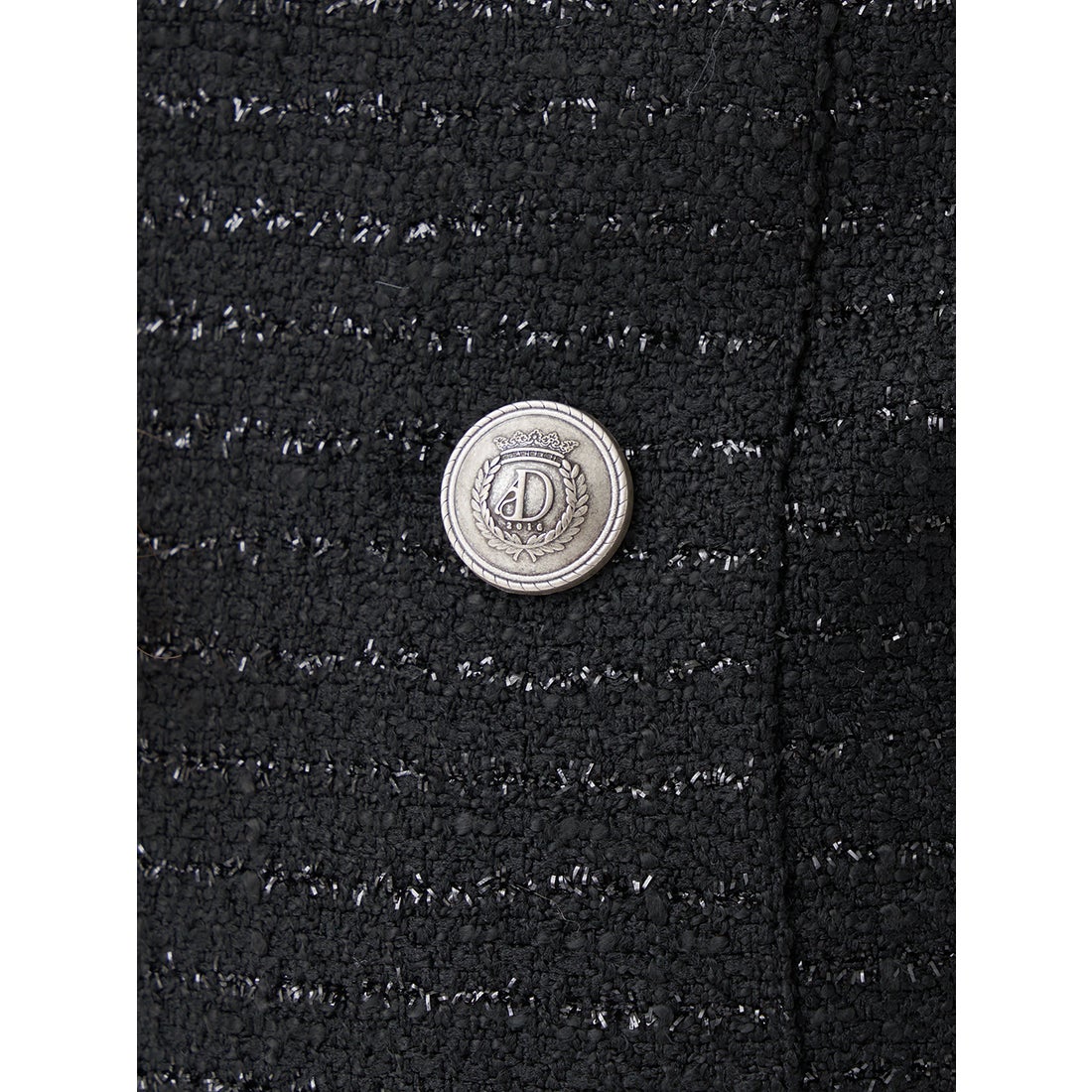 ダーリッチ Darich ボックスプリーツツイードミニワンピース