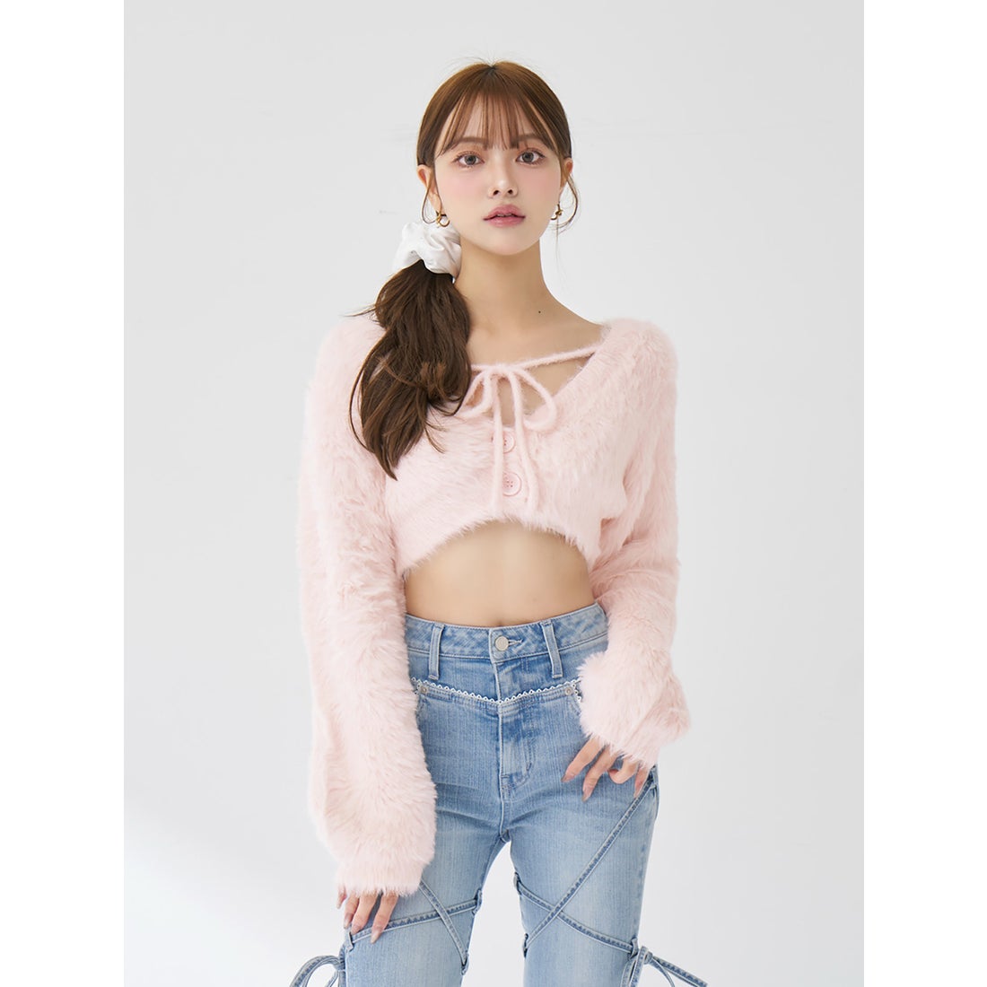 ダーリッチ Darich ケーブルニットソーセットミニワンピース