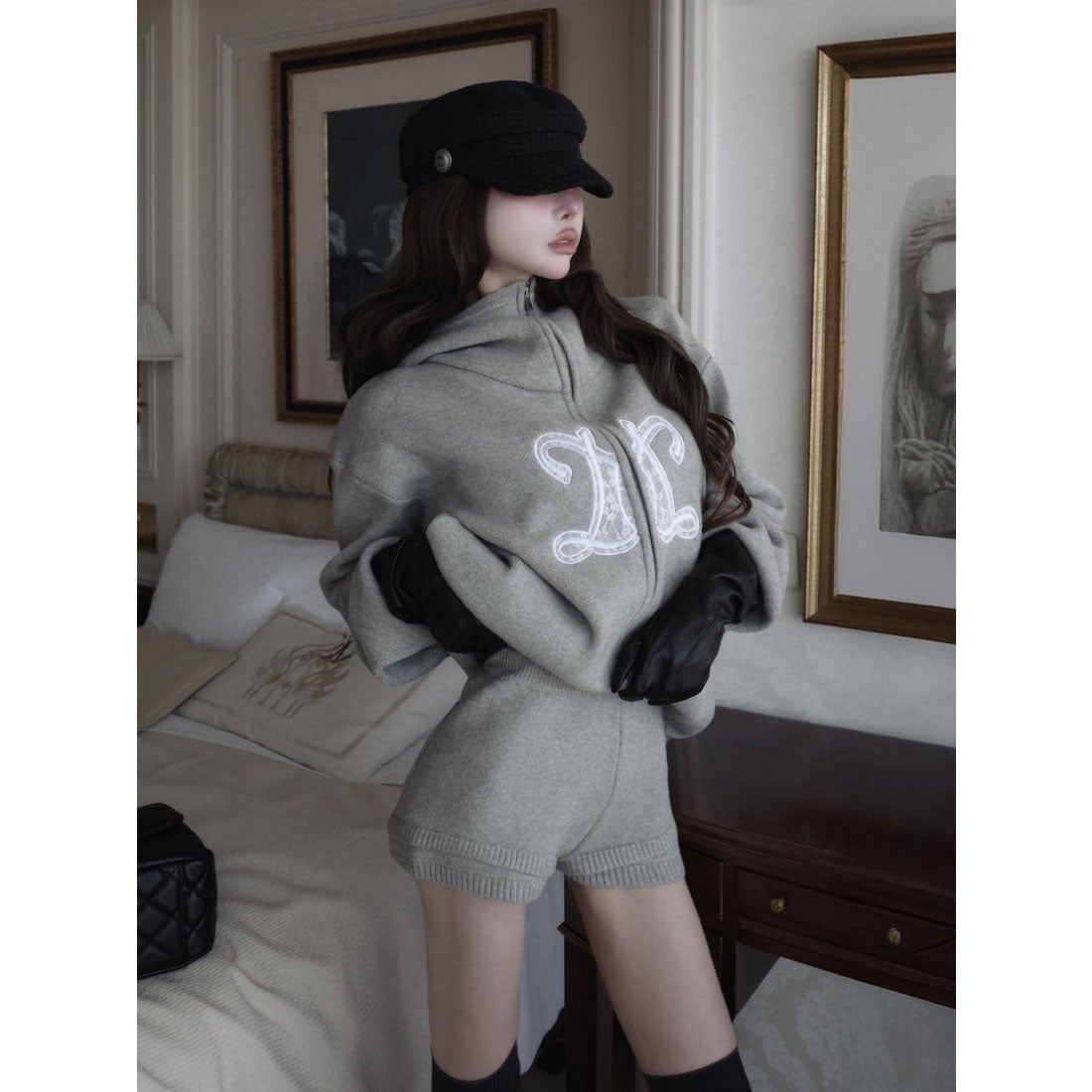 ダーリッチ Darich インフィニティロゴパンツニットセットアップ