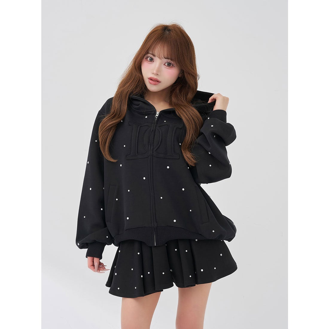 ダーリッチ Darich DDロゴビジュースウェットセットアップ （ブラック