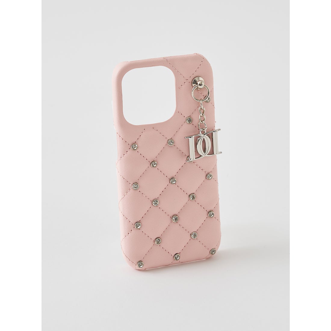 ダーリッチ Darich キルティングビジューDDチャームiPhoneケース